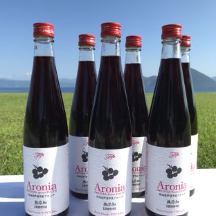 【北海道産】アロニアジュース　１２本入り【全国送料無料】