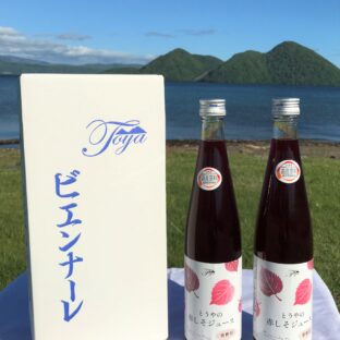 【北海道洞爺湖】とうやの赤しそジュース 2本入り【紫蘇】